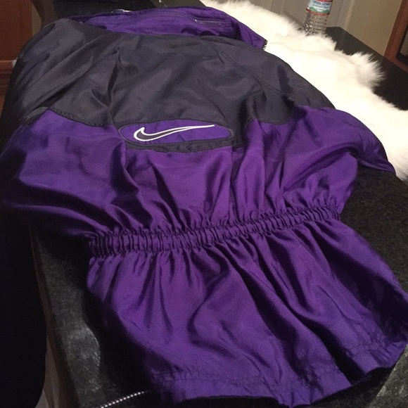 🔥RARE 90s Nike windbreaker jacket Long S/M - Picture 2 of 8